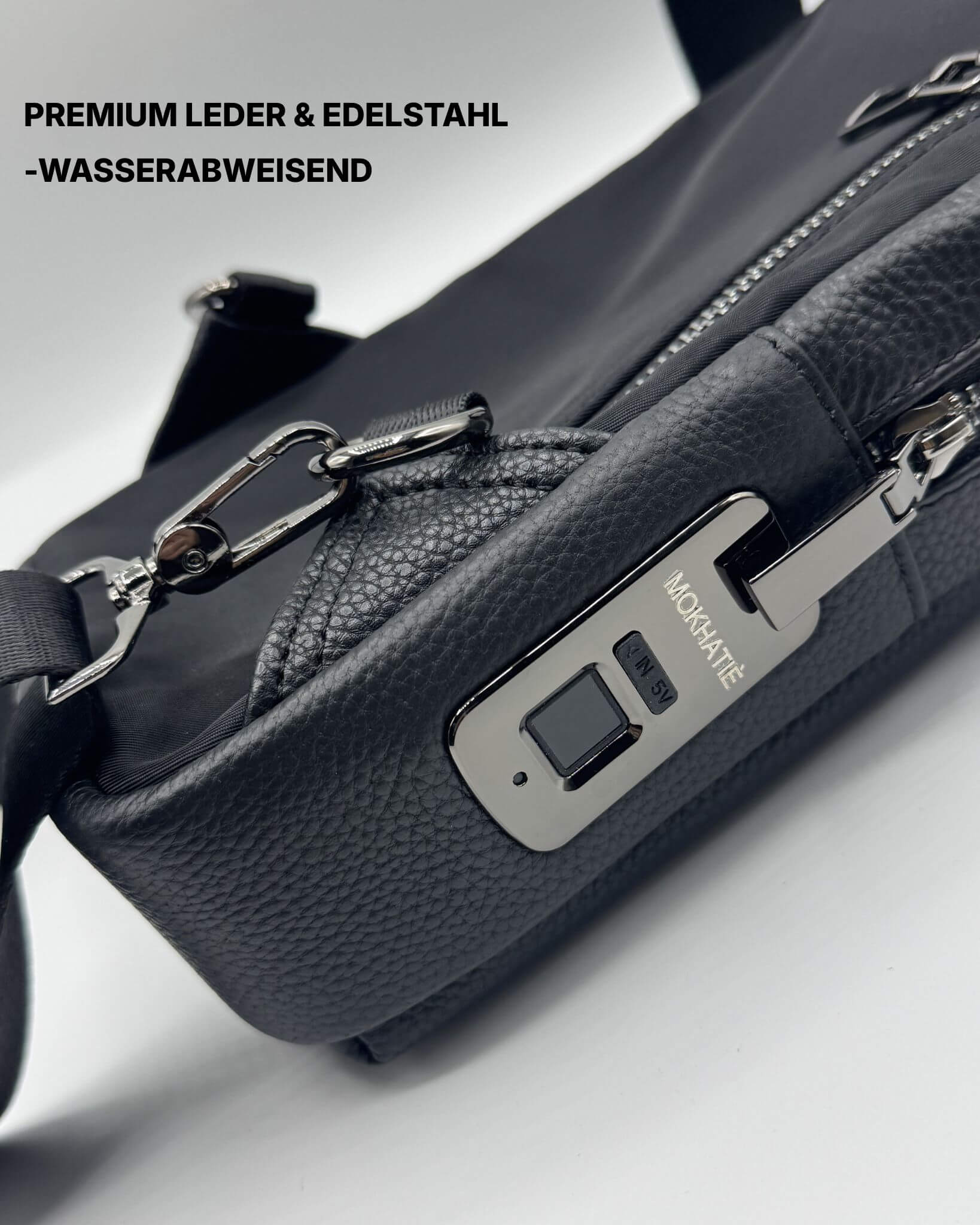 Herren Crossbody Tasche aus Echtleder