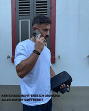 Herren Crossbody Tasche aus Echtleder