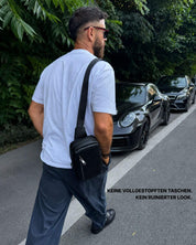 Herren Crossbody Tasche aus Echtleder