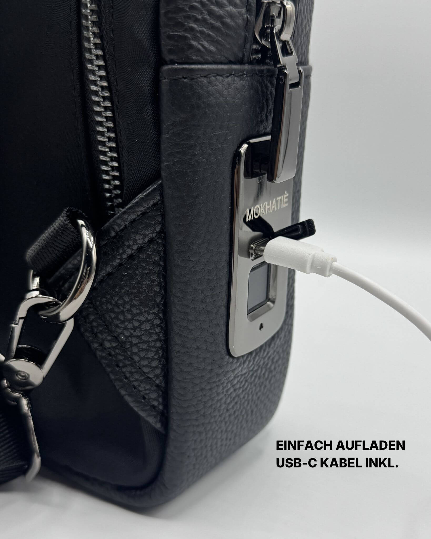 Herren Crossbody Tasche aus Echtleder